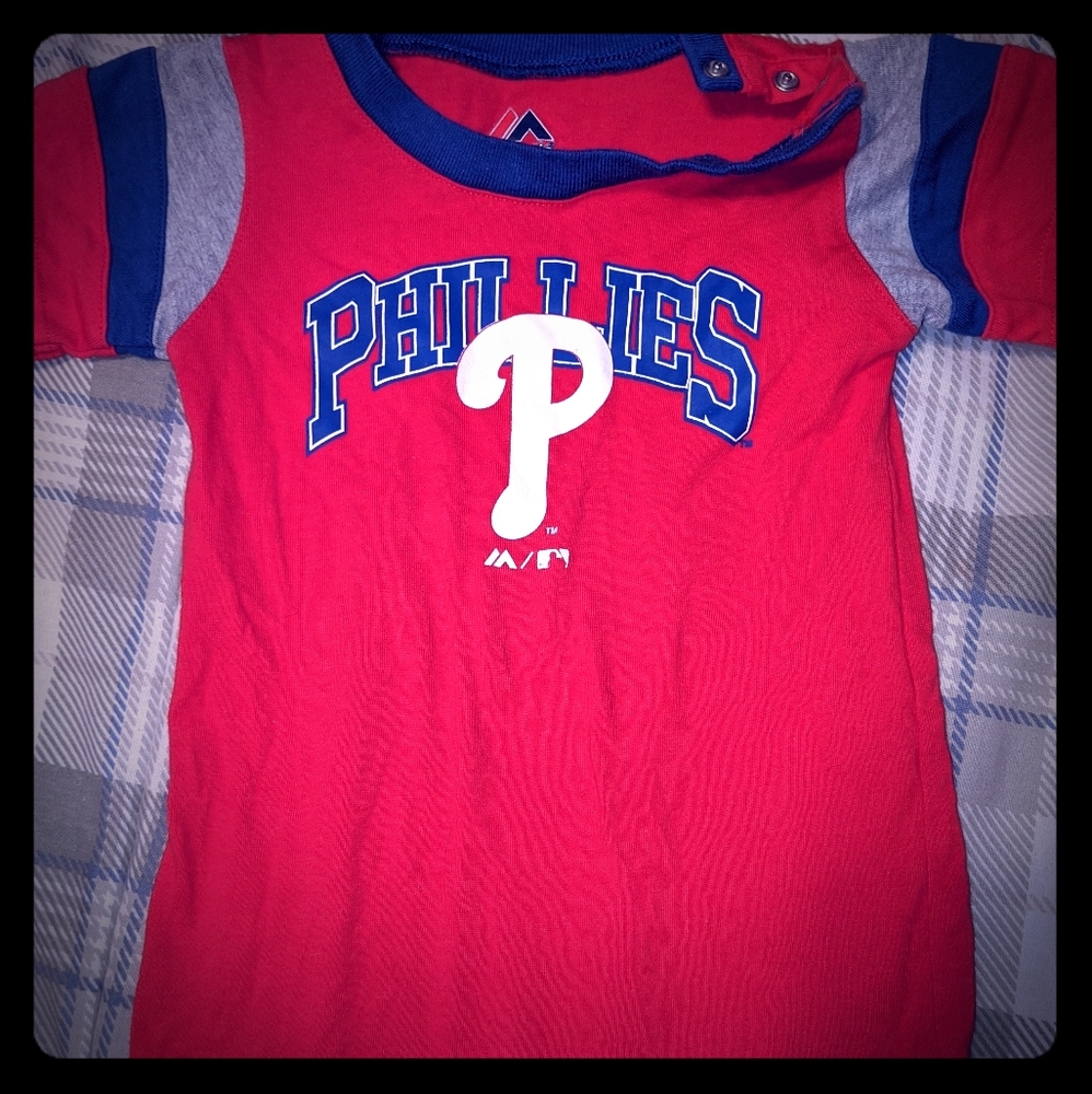 **Free with Purchase**Phillies Romper Shorts size 12 months